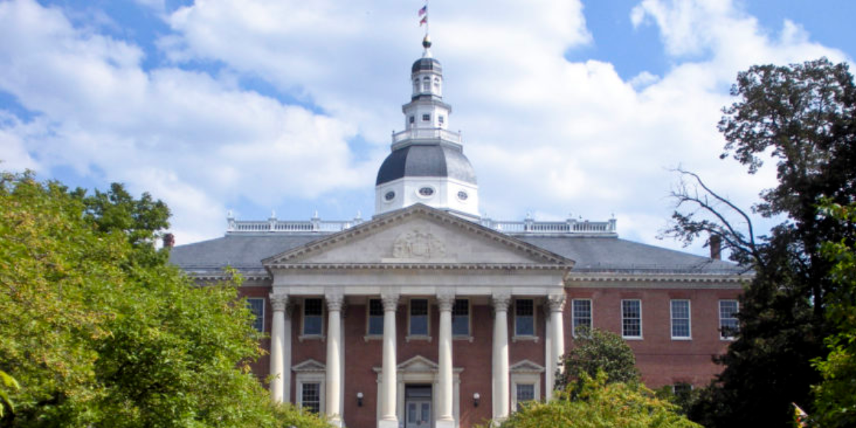 The Maryland State House in Annapolis