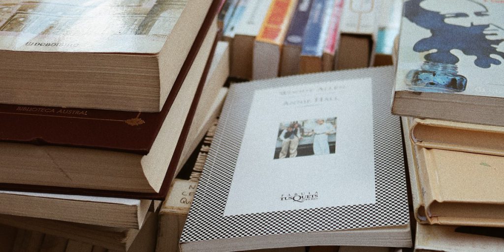 stacks of books